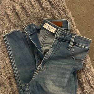 Abercrombie & Fitch Distressed Denim Jeans